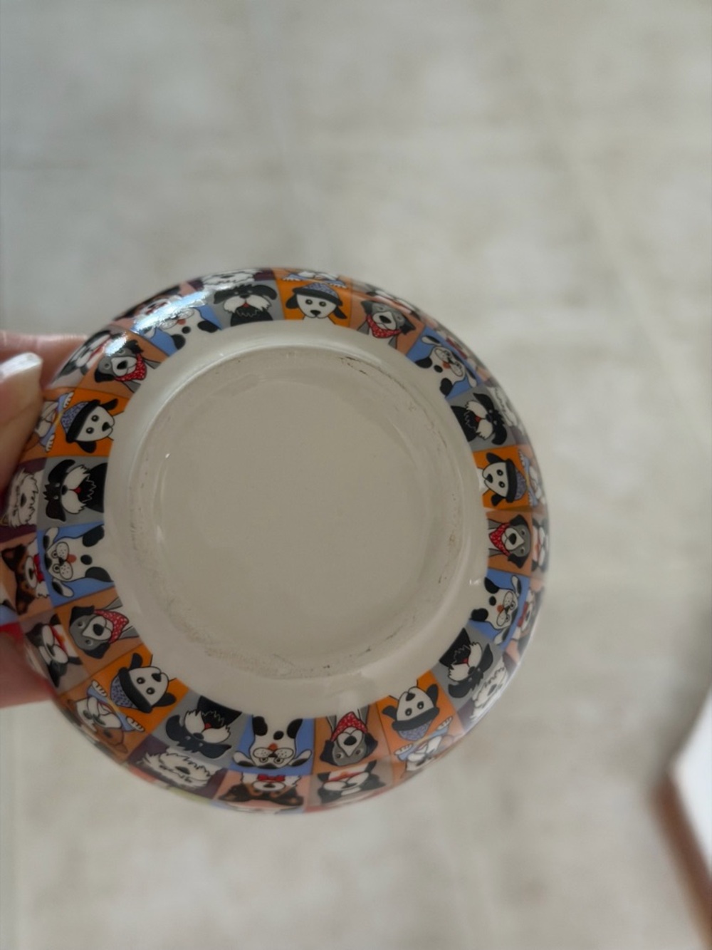 Multicolor Dog Pattern Ceramic measuring cup Set - Picture 6 of 16